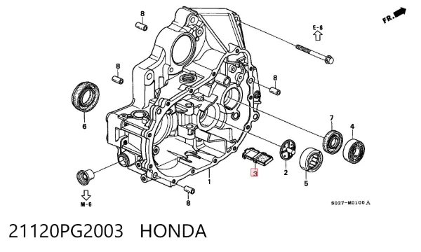  21120PG2003 Honda