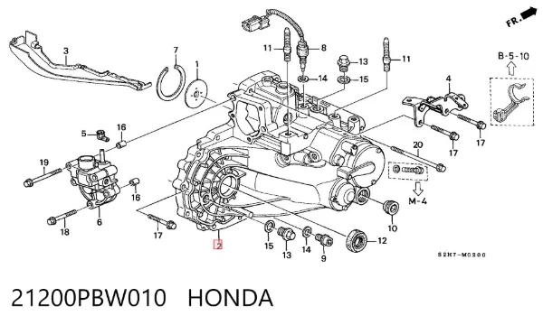  21200PBW010 Honda