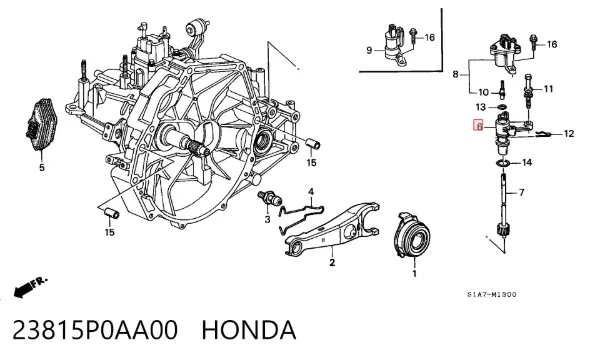  23815P0AA00 Honda