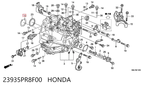  23935PR8F00 Honda