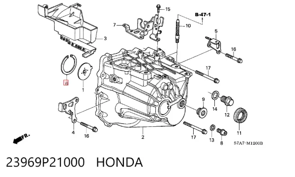  23969P21000 Honda