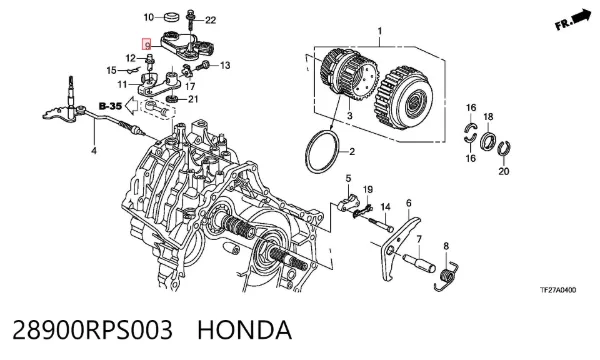  28900RPS003 Honda