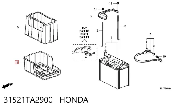  31521TA2900 Honda