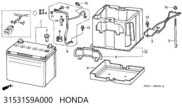  31531S9A000 Honda