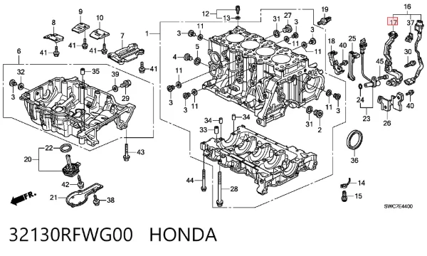  32130RFWG00 Honda