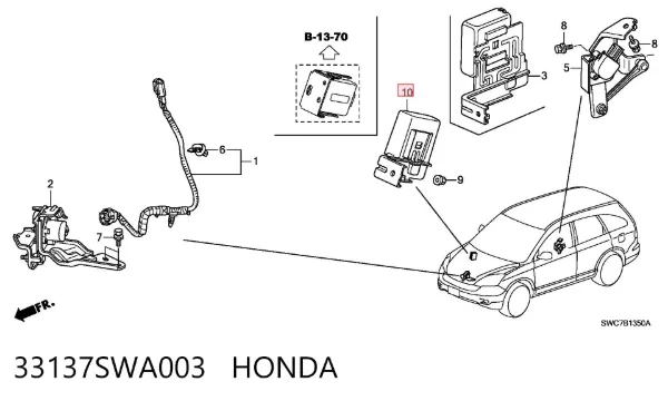  33137SWA003 Honda