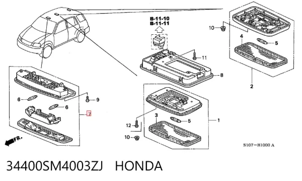  34400SM4003ZJ Honda