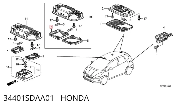  34401SDAA01 Honda