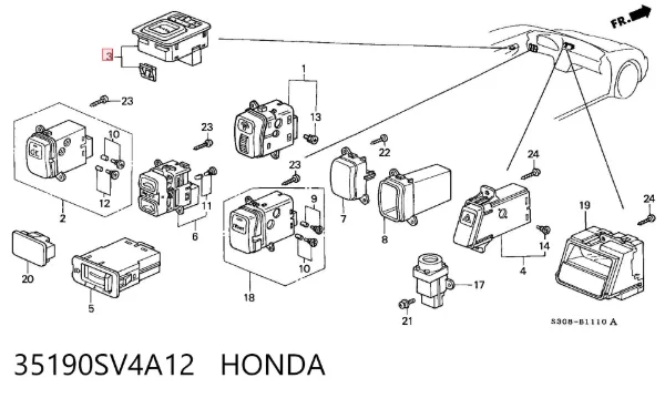  35190SV4A12 Honda