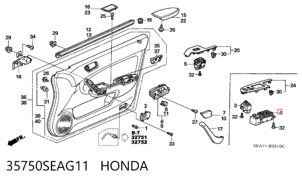  35750SEAG11 Honda