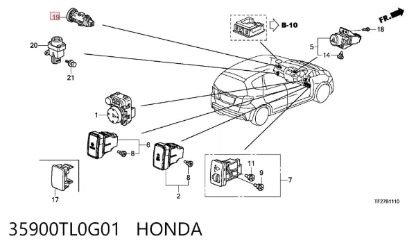  35900TL0G01 Honda