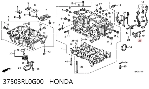  37503RL0G00 Honda