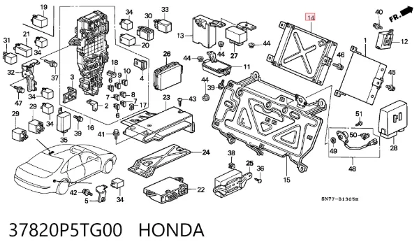  37820P5TG00 Honda