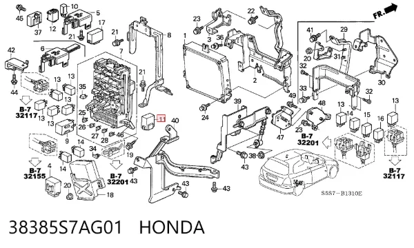  38385S7AG01 Honda