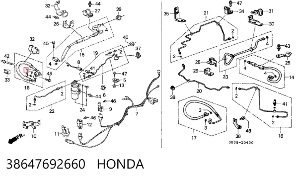  38647692660 Honda