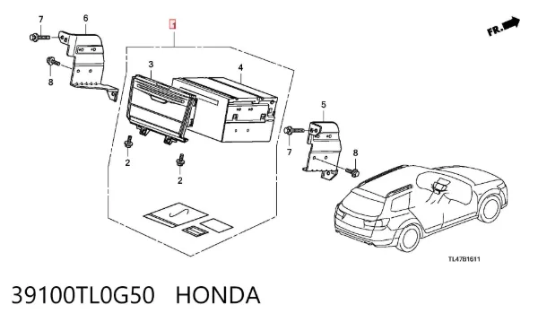  39100TL0G50 Honda