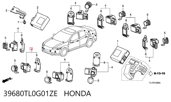 Парктроник 39680TL0G01ZE Honda