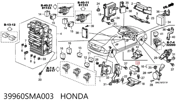  39960SMA003 Honda