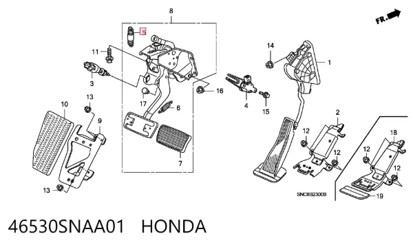  46530SNAA01 Honda