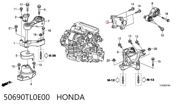  50690TL0E00 Honda