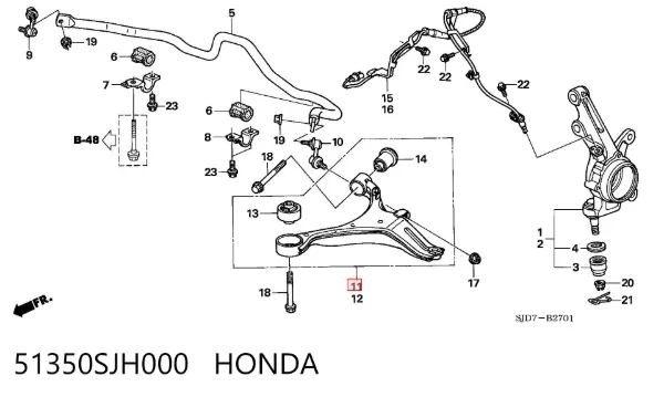  51350SJH000 Honda
