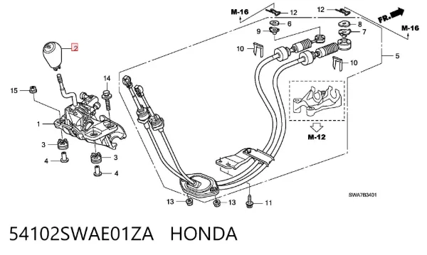  54102SWAE01ZA Honda