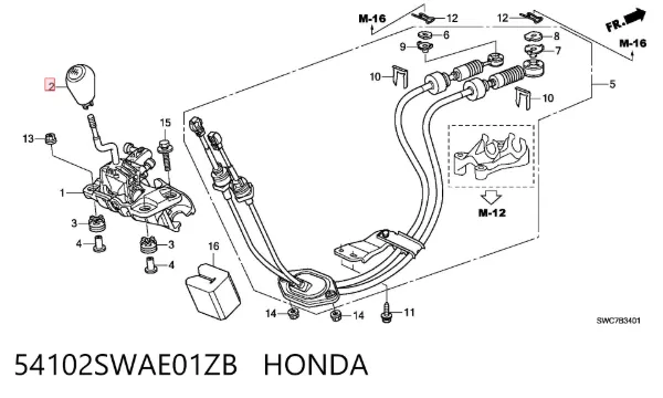  54102SWAE01ZB Honda