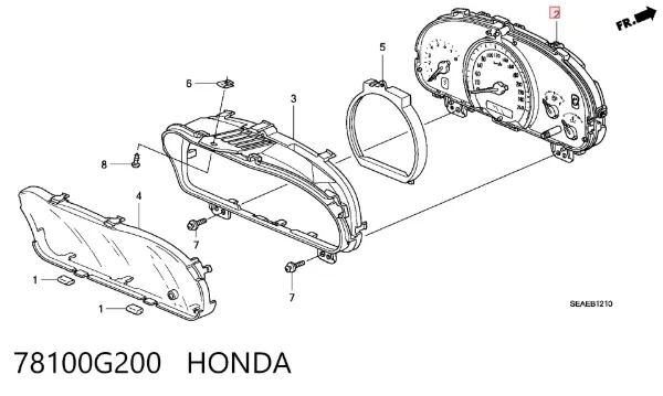  78100G200 Honda