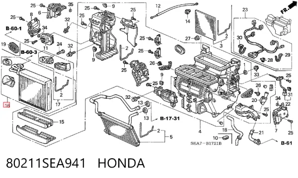  80211SEA941 Honda