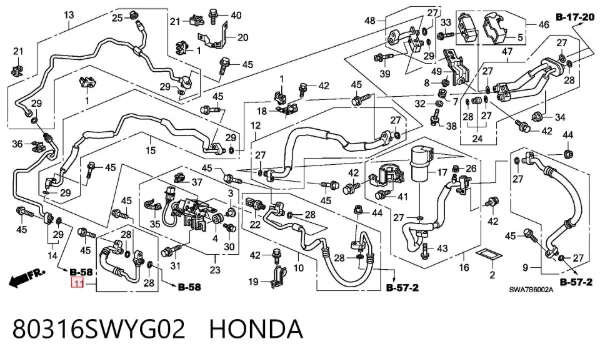  80316SWYG02 Honda