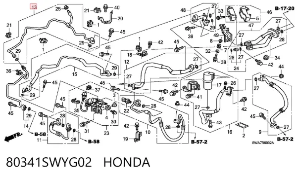  80341SWYG02 Honda