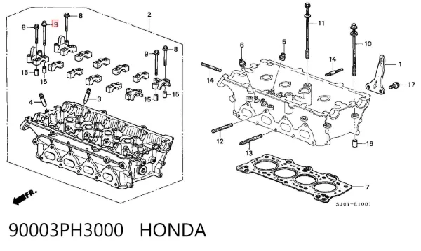  90003PH3000 Honda
