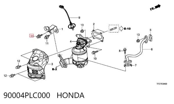 90004PLC000 Honda