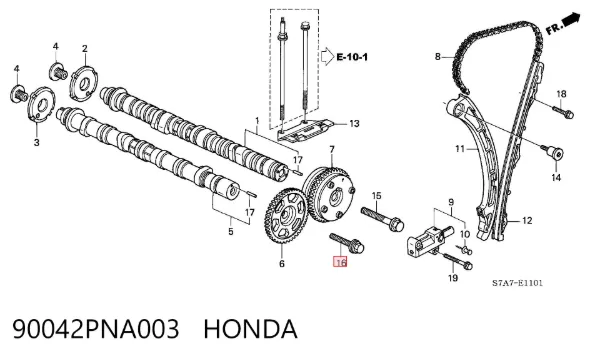  90042PNA003 Honda