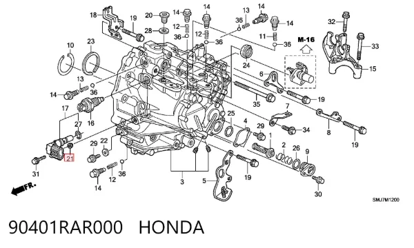  90401RAR000 Honda