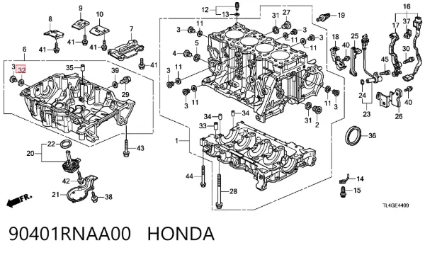  90401RNAA00 Honda
