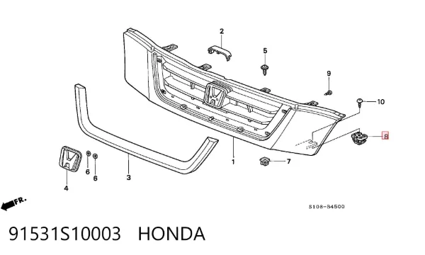  91531S10003 Honda