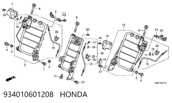  934010601208 Honda