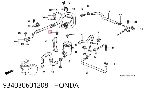  934030601208 Honda