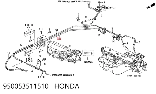  950053511510 Honda