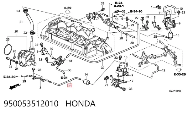  950053512010 Honda