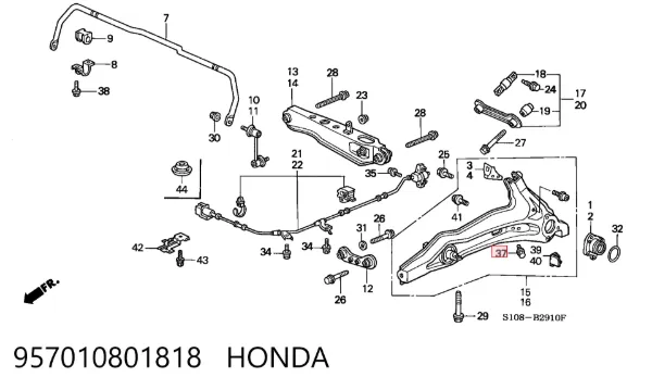  957010801818 Honda