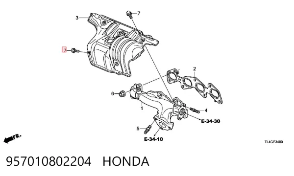  957010802204 Honda