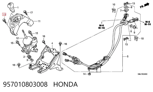  957010803008 Honda