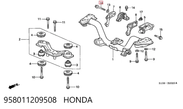  958011209508 Honda
