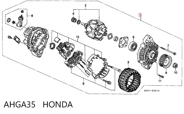 Генератор AHGA35 Honda