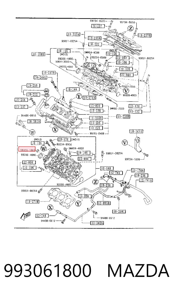  993061800 Mazda