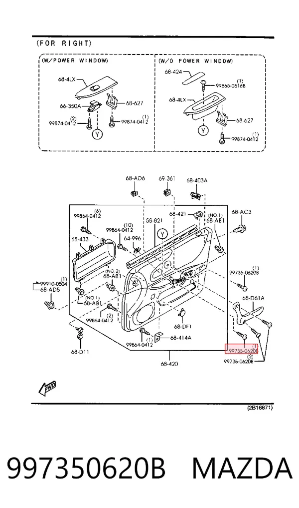  997350620B Mazda