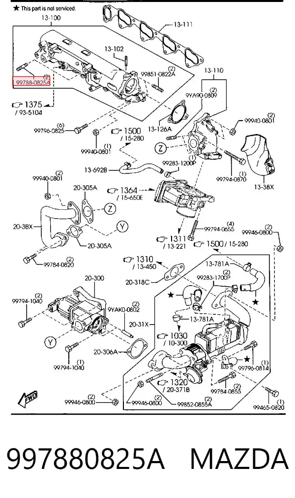  997880825A Mazda