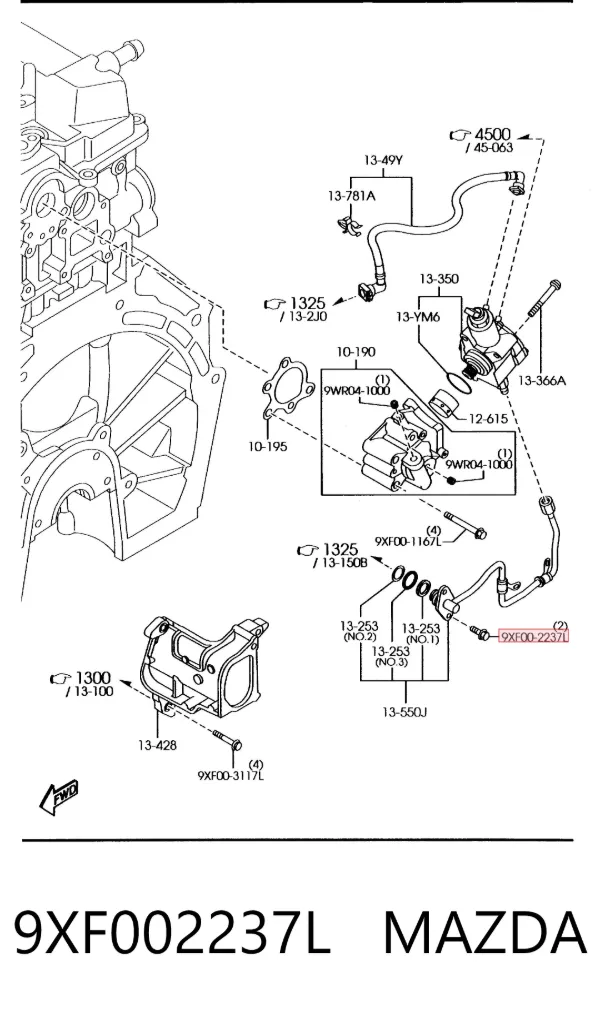  9XF002237L Mazda